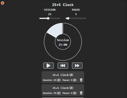 Pomodoro Clock